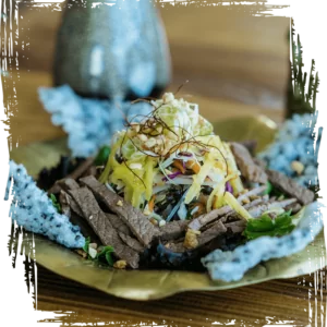 11. GỎI BÒ SỐT ME