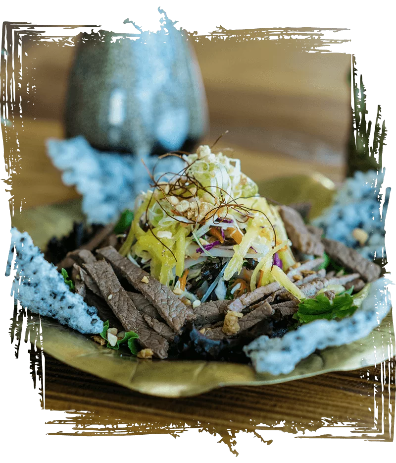 11. GỎI BÒ SỐT ME