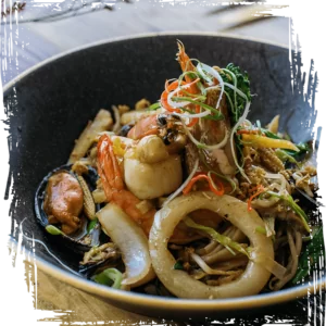 35. PHỞ XÀO HẢI SẢN